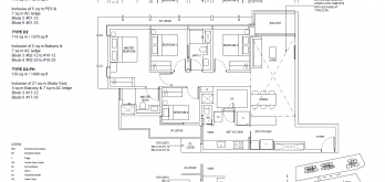 the continuum condo 4 bedroom floorplan